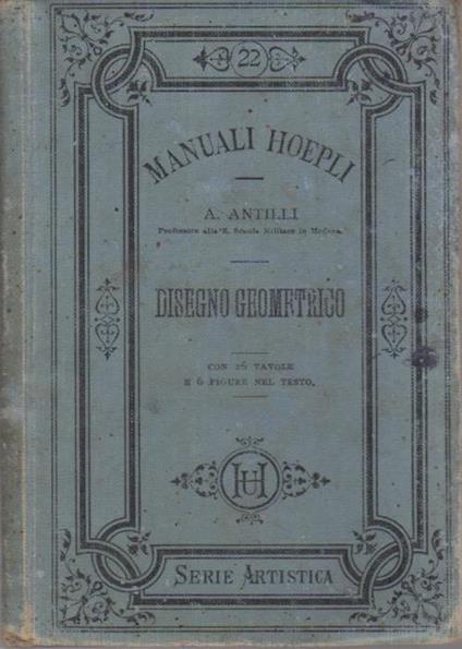 Disegno geometrico - Alessandro Antilli - copertina