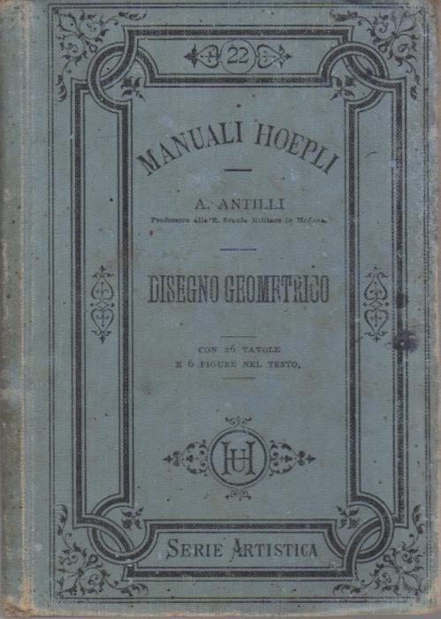 Disegno geometrico - Alessandro Antilli - copertina