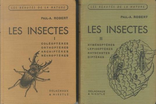 Les insectes - Paul-André Robert - copertina