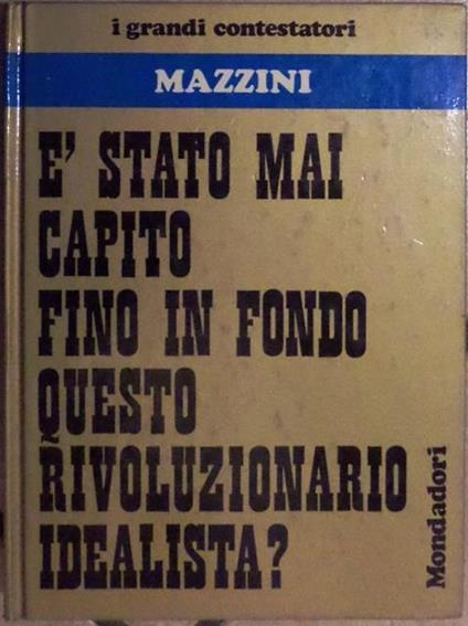 Mazzini - Mino Milani - copertina