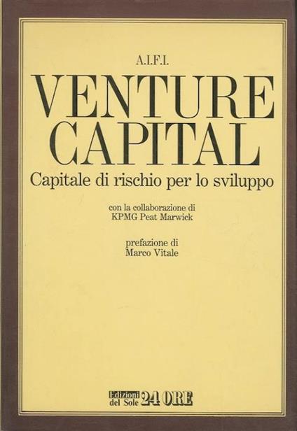 Venture capital: capitale di rischio per lo sviluppo - copertina