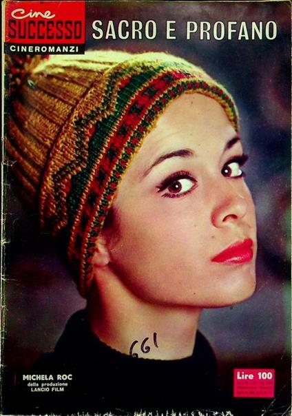 Sacro e profano. Cine successo: cineromanzi: A. VI - N. 31 - 1964 - copertina