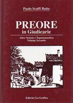 Preore in Giudicarie: altre notizie e toponomastica