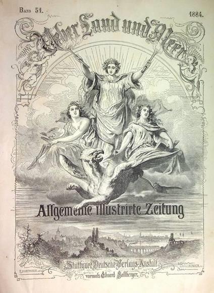 Über Land und Meer: allgemeine illustrirte Zeitung: Band 51 (1884): N.1-26 - copertina