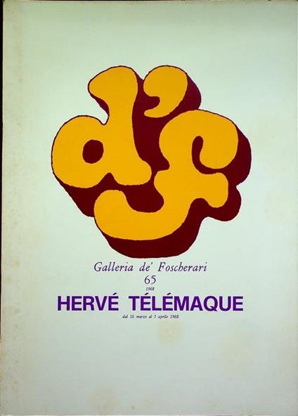 Hervé Télémaque - Renato Barilli - copertina