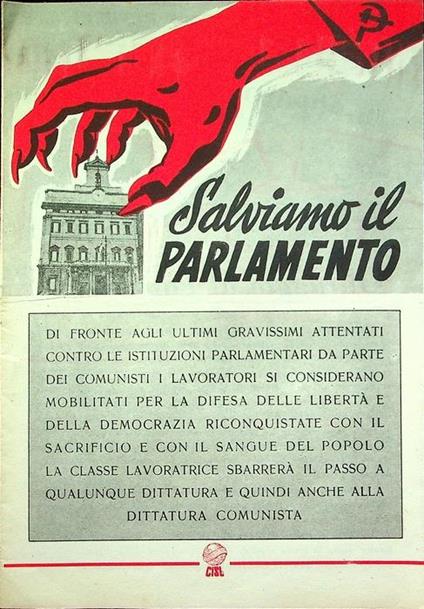 Salviamo il parlamento - copertina