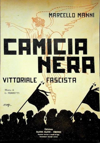 Camicia nera. Vittoriale Fascista - Marcello Manni - copertina