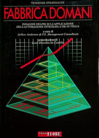 Fabbrica domani: indagine Delphi sull’applicazione dell’automazione integrata, CIM, in Italia - copertina