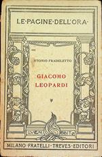 Giacomo Leopardi: discorso commemorativo pronunciato nel Palazzo Civico di Recanati il 29 giugno 1918, 120. anniversario della nascita del poeta
