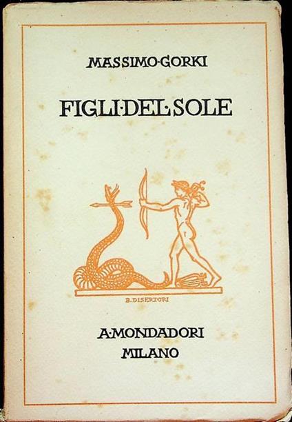 Figli del sole: dramma in quattro atti - Maksim Gorkij - copertina