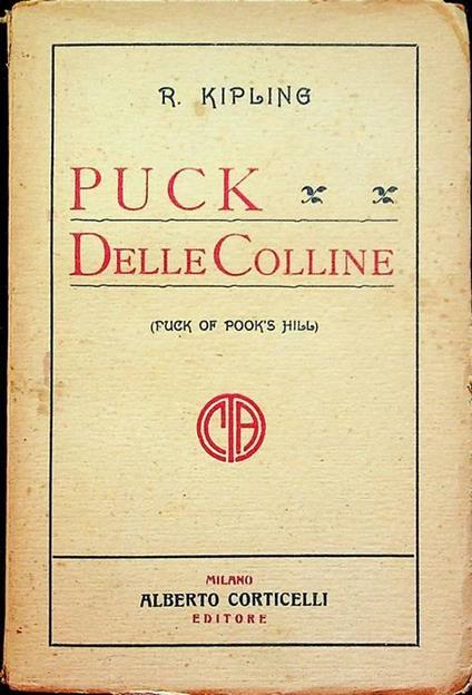 Puck delle colline - Rudyard Kipling - copertina