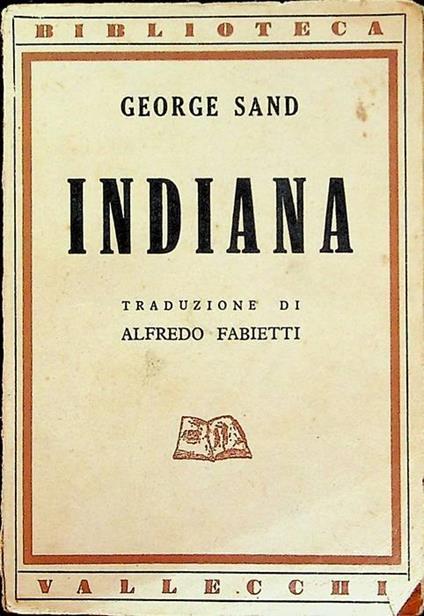 Indiana - George Sand - copertina