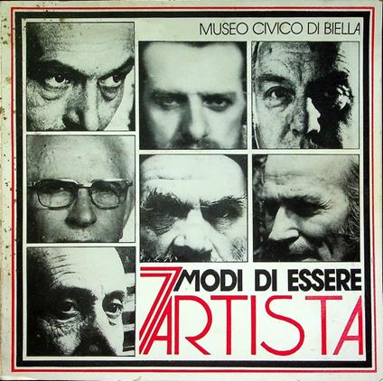 7 modi di essere artista: Barba, Mario Carletti, Franco Costa, Francesco Monzeglio, Guido Mosca, Sandro Maria Rosso, Sandrun - Bruno Pozzato - copertina