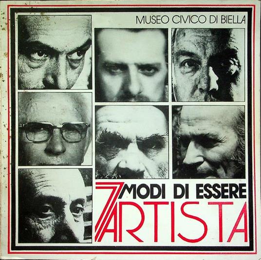 7 modi di essere artista: Barba, Mario Carletti, Franco Costa, Francesco Monzeglio, Guido Mosca, Sandro Maria Rosso, Sandrun - Bruno Pozzato - copertina