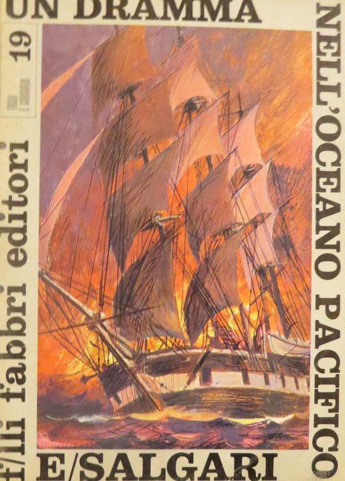 Un dramma nell’Oceano Pacifico - Emilio Salgari - copertina