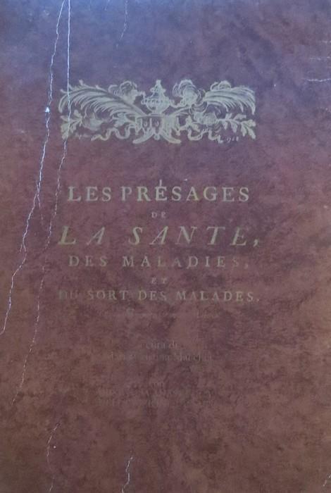 Les prèsages de la santé des maladies et du sort des malades -  Malrieu - copertina