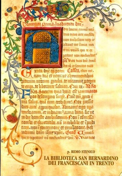 La Biblioteca San Bernardino dei Francescani in Trento - Remo Stenico - copertina