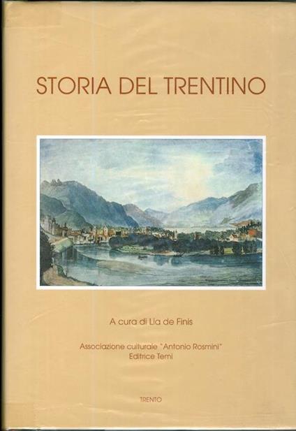 Storia del Trentino - Lia De Finis - copertina