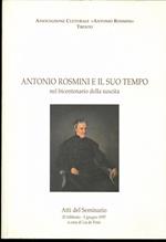 Antonio Rosmini e il suo tempo: nel bicentenario della nascita