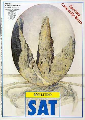 Bollettino SAT: speciale Campanile Basso. ANNO LXII. N. 2. 1999 - copertina