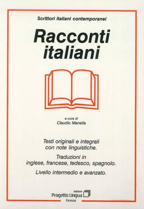 Racconti italiani C. Manella Libro Usato Progetto Lingua Edizioni L'italiano per Racconti italiani C. Manella Libro Usato Progetto Lingua Edizioni L'italiano per