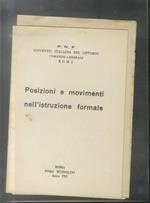 Posizioni e movimenti nell’istruzione formale. P.N.F., Gioventù italiana del littorio, Comando centrale