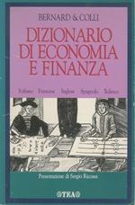 Dizionario di economia e finanza. Italiano, francese, inglese, spagnolo, tedesco