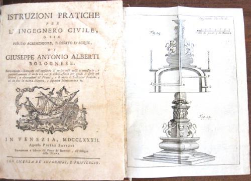 Istruzioni pratiche per l'ingegnero civile - G. Alberti - copertina