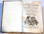 Tavole logaritmiche del signor Gardiner corrette da molti errori occorsi nelle edizioni inglese e francese