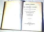 Appendice al manuale delle leggi, regolamenti e discipline intorno alle strade, alle acque ed alle fabbriche non che [sic] ad altri rami relativi alla professione dell’ingegnere-architetto civile compilato da Antonio Cantalupi I.R. Ing. della Pubb. C