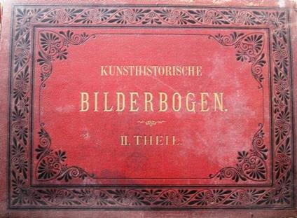 Kunsthistorische Bilderbogen - copertina