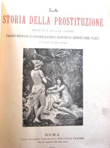 La storia della prostituzione - copertina