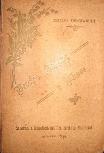 Vecchie cadenze e nuove - Emilio De Marchi - copertina