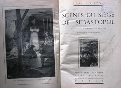 Scènes du siège de Sébastopol - Lev Tolstoj - copertina