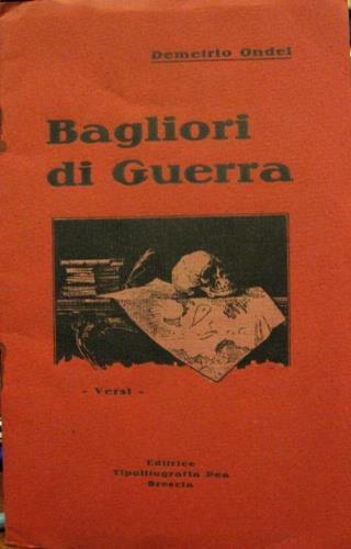 Bagliori di Guerra - Demetrio Ondei - copertina