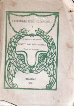 Sonetti dal portoghese - Elizabeth Barrett Browning - copertina