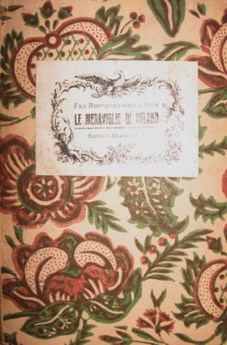 Le meraviglie di Milano - Bonvesin de la Riva - copertina