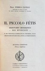Il piccolo Fétis. Dizionario biografico dei musicisti