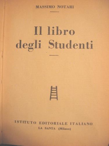 Il libro degli Studenti - Massimo Notari - copertina