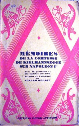Mémoires de la Comtesse de Kielmannsegge sur Napoléon Ier - Auguste Charlotte de Kielmannsegge - copertina