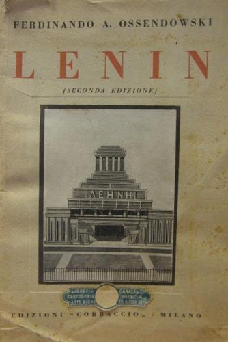 Lenin - Ferdinand A. Ossendowski - copertina