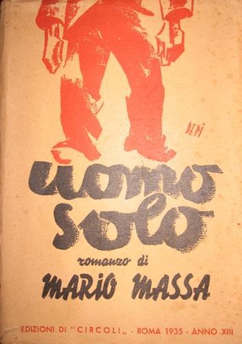 Uomo solo - Mario Massa - copertina