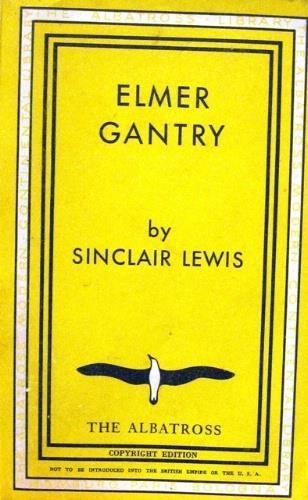 Elmer Gantry - Harry Sinclair Lewis - copertina
