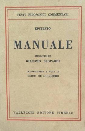 Manuale - Epitteto - copertina