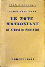 Le note manzoniane di Giovita Scalvini