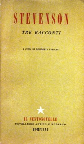 Tre racconti - Robert Louis Stevenson - copertina