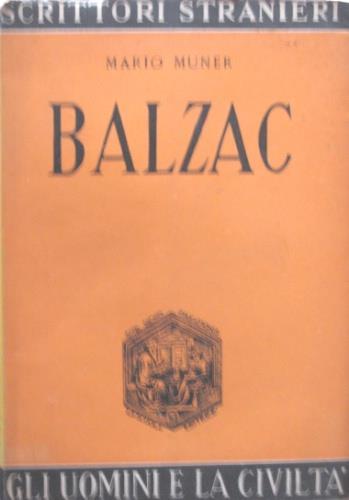 Balzac - Mario Muner - copertina
