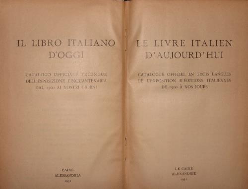 Il libro italiano d’oggi - copertina
