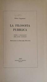 La filosofia pubblica