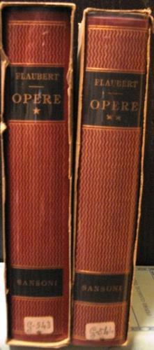 Opere - Gustave Flaubert - copertina